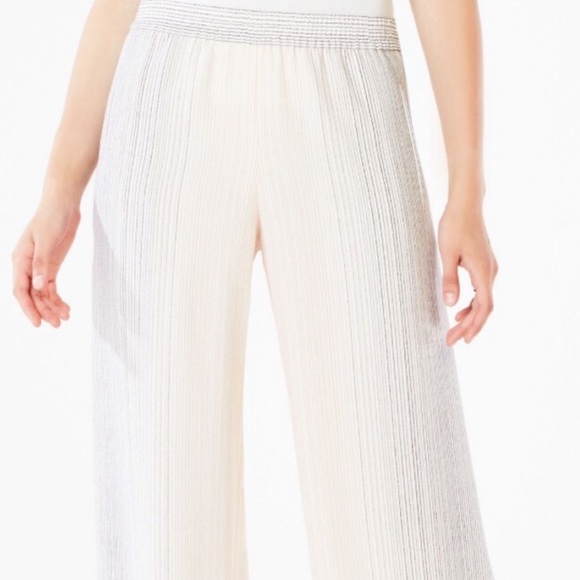 BCBGMaxAzria Houston Wide Leg Striped Ombré Pant - Picture 4 of 9